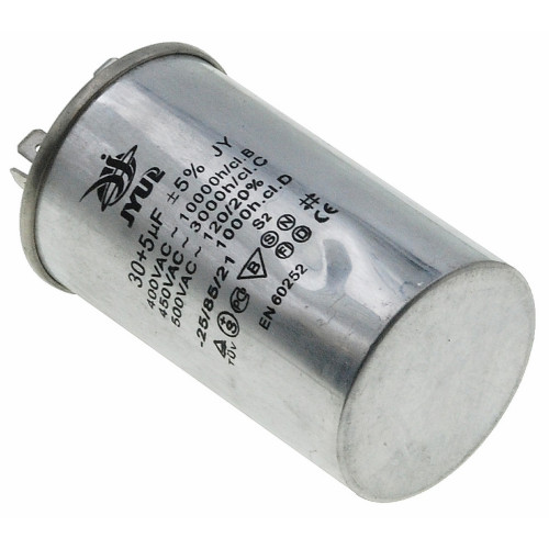 конденсатор JYUL CBB-65 30+5мкф - 450 VAC алюміній(50*86 mm)