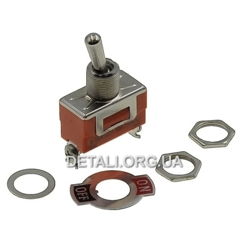 Тумблер KN(3)C-101 ON-OFF (2 pin) 15A 250VAC Daier