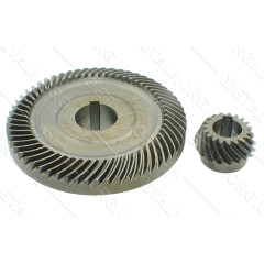 Шестерні (пара) болгарки Makita 9609NB аналог 221323-5+221322-7 (d1 17*73,5 /d2 12*26 h16,5мм)