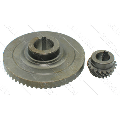 Шестерни (пара) болгарки Makita 9609NB аналог 221323-5+221322-7 (d1 17*73,5 /d2 12*26 h16,5мм)