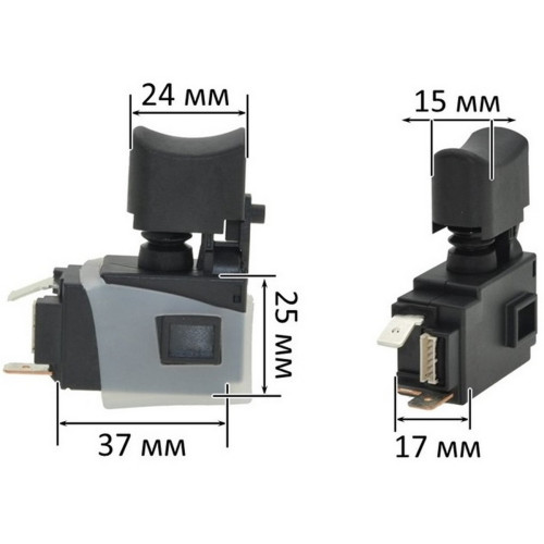 Кнопка гайковерта Makita DTW700 оригинал 140U03-9