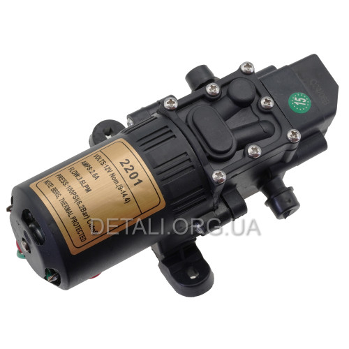 Міні насос (12V, 6,2 Bar) у зборі для обприскувача Sturm 3015-20