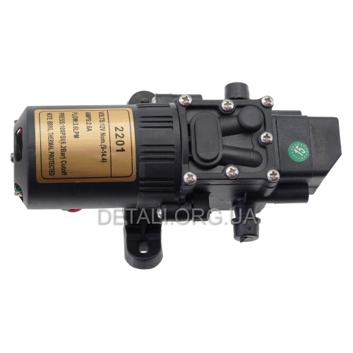 Міні насос (12V, 6,2 Bar) у зборі для обприскувача Sturm 3015-20