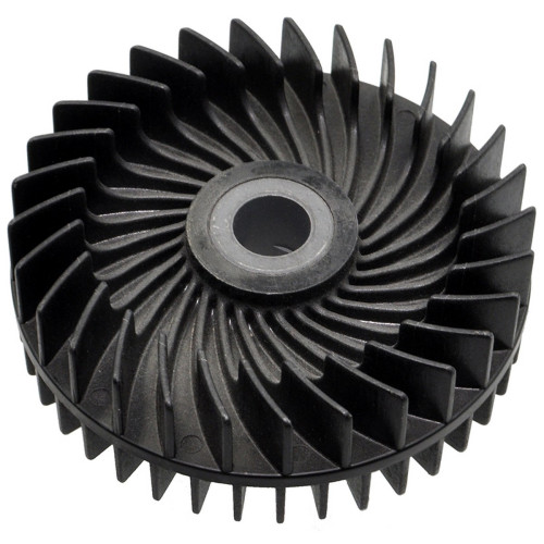Крыльчатка якоря шлифмашинки 2 шлица d10mm Makita BO3710 оригинал 240117-9