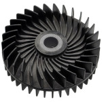 Крыльчатка якоря шлифмашинки 2 шлица d10mm Makita BO3710 оригинал 240117-9