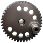 Кривошип отбойного молотка Makita HM1101C оригинал 325899-5 (d 10*15*17*56.5*10 41 зуб лево)