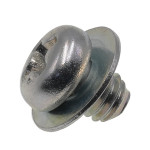 Установочный винт М4х5 рубанка Makita 1901 оригинал 251246-3