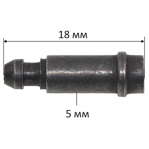 Штифт болгарки УШМ Makita 9555NB оригінал 256486-8 (d5 / L18)