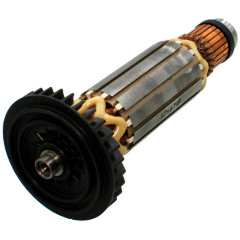 Якорь шлифмашины Makita GD0600 оригинал 515679-9 (143*32 посадка 9мм) 2