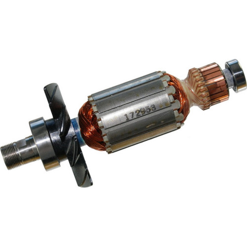 Якорь фрезер Makita 3620 оригинал 512953-6 (165*41 резьба 17мм)