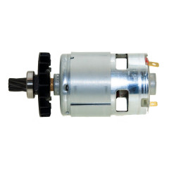 Двигатель дисковой пилы Makita HS 300 DWE оригинал 629885-1 (L100/d40/dвала 5мм/9-з вправо)