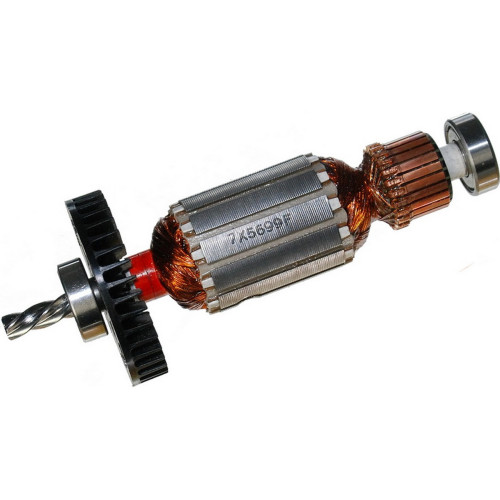 Якір (ротор)  дрелі Makita 6413 оригінал 515699-3(136*32 4-з ліво)