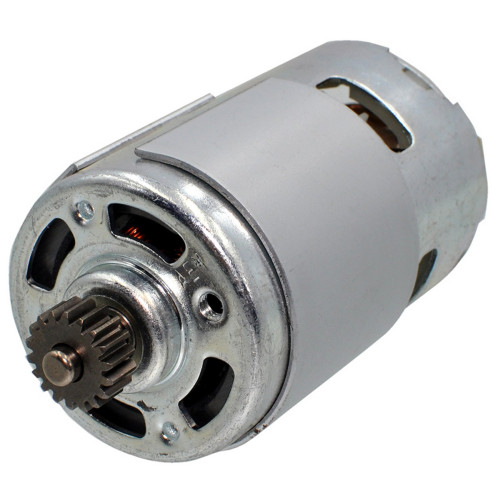 Двигатель шуруповерта Makita MT065 18V оригинал 629807-1 d45 h89 шестерня d14 18зубов