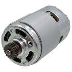 Двигун шуруповерта Makita MT065 18V оригінал 629807-1 d45 h89 шестерня d14 18зубов