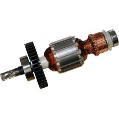 Якір (ротор)  шліфувальної машини Makita 9046 оригінал 516213-8(152*41 10-з ліво) 2
