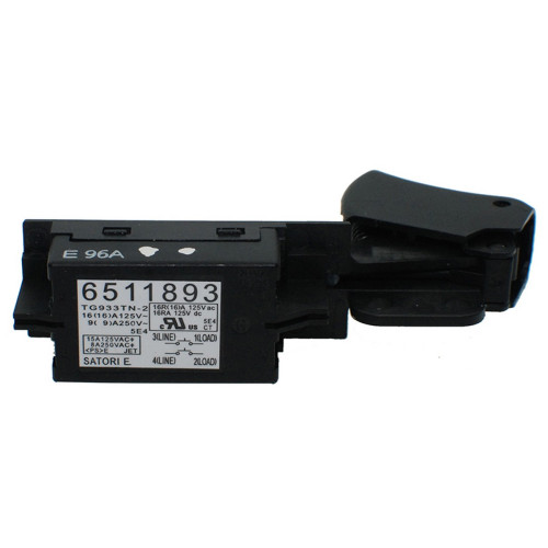 Кнопка TG933TN-2 дисковой пилы Makita 5008MG / 5477NB оригинал 651189-3