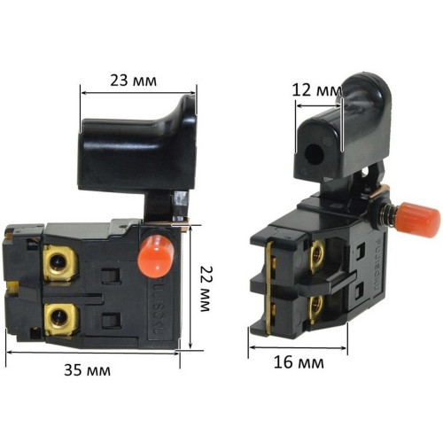 Кнопка дискової пили SGES215C Makita 4101RH оригінал 651252-2