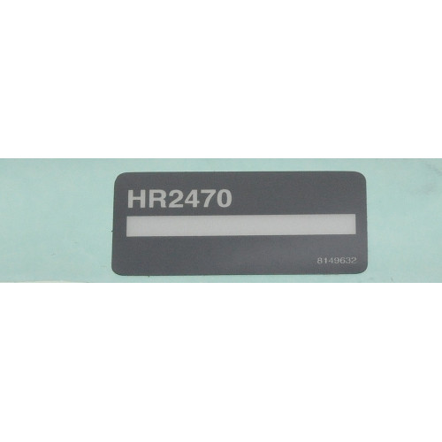 Етикетка перфоратора Makita HR2470 оригінал 814963-2