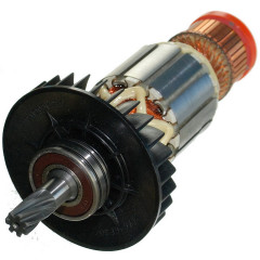 Якір (ротор)  відбійного молотка Makita HM1111C оригінал 517858-5(190*49,5 7-з право) 2