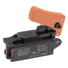 Кнопка відбійного молотка Makita HM1200, перфоратора Makita HR3520 оригінал 651145-3