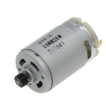 Двигатель 12 V шуруповерта Makita MDF330D / MT063 оригинал 629798-6 (d37 / L76 / dвала3,2 мм)