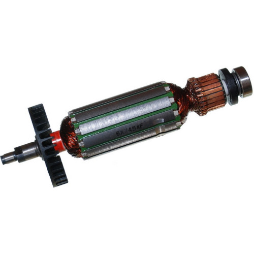 якір болгарка Maktec(Makita) MT963 оригінал 510173-6( 152*31,5 шліц 6,5мм)