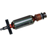 Якорь болгарка Maktec (Makita) MT963 оригинал 510173-6 (152*31,5 шлиц 6,5мм)