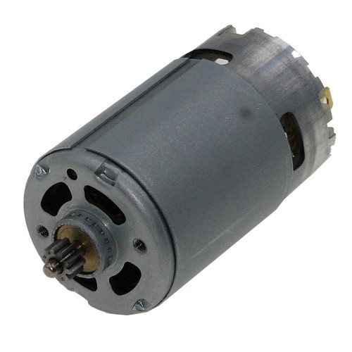 Двигатель шуруповерта Makita 6016D оригинал 629779-0 (d37 / L75 / dвала3,2 мм)
