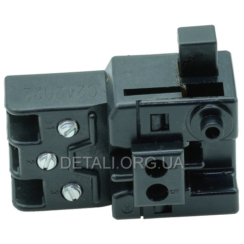 Кнопка пили торцювальної Makita LS1016 оригінал 650618-3