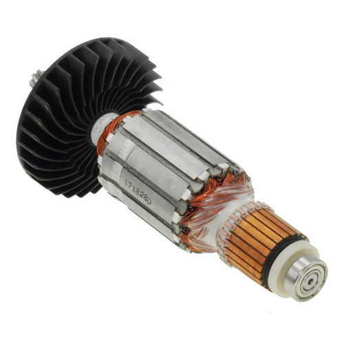 Якір дискової пили Makita HS7101 оригінал 513828-2 (175*41 7-з право)