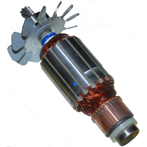 якір пила дискова Makita 2414NB оригінал 518729-9 516563-1 517268-6( 195*54 7-з ліво)