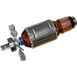 Якорь пила дисковая Makita 2414NB оригинал 510240-7/ 516563-1 (195*54 7-з лево)