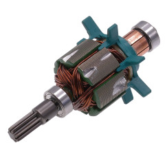 Якір гайковерта акумуляторного Makita BTD123F/6980FD (81*28мм/7 зубів прямо) оригінал 619084-3 2