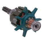 Якір гайковерта акумуляторного Makita BTD123F/6980FD (81*28мм/7 зубів прямо) оригінал 619084-3