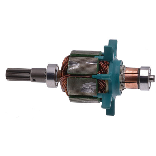 Якір гайковерта акумуляторного Makita BTD123F/6980FD (81*28мм/7 зубів прямо) оригінал 619084-3