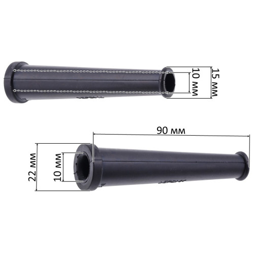 Носик на шнур (защита кабеля) болгарки УШМ Makita 9501B оригинал 682540-6 (d10 L90)