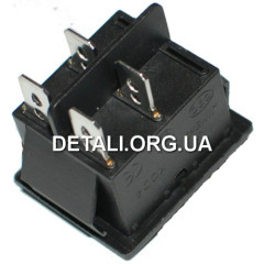 Тумблер 2 положення 4 контакти 26*31*28 мм 16A 2
