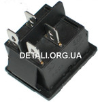 Тумблер 2 положення 4 контакти 26*31*28 мм 16A