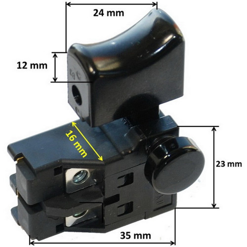 Кнопка шлифмашина Makita 9910 оригинал 651285-7
