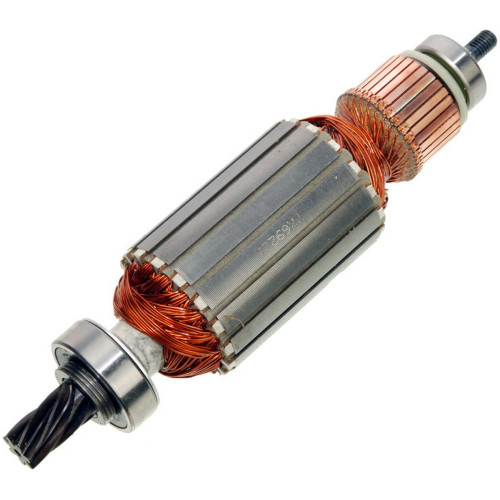 Якорь отбойный молоток Makita HM 1801 оригинал 516922-9 (230*54 7-з лево)