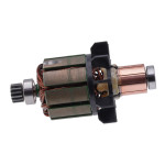 Якорь аккумуляторного шуруповерта Makita BDF442 (72,5*31 шестерня d9,5 14-з прямо) оригинал 619196-2