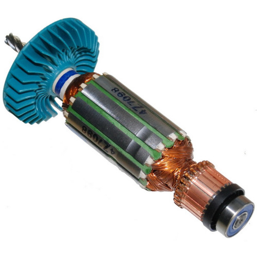 Якорь лобзика Makita 4304 оригинал 517098-5 (147*32 5-з /право)