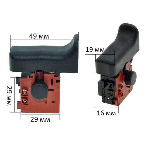 Кнопка шабельної пили Makita MT450 оригінал 650714-7