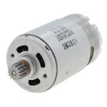 Двигатель шуруповерта Makita 6228D/6328D оригинал 629789-7 (d37 Lвала57 dвала3.2 мм)