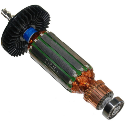 Якір (ротор)  дрелі Makita HP2040 оригінал 517213-1(154*32 4-з право)