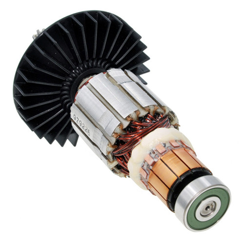 Якорь перфоратора Makita BHR202 оригинал 519226-8 (142*35 / 7-з право)