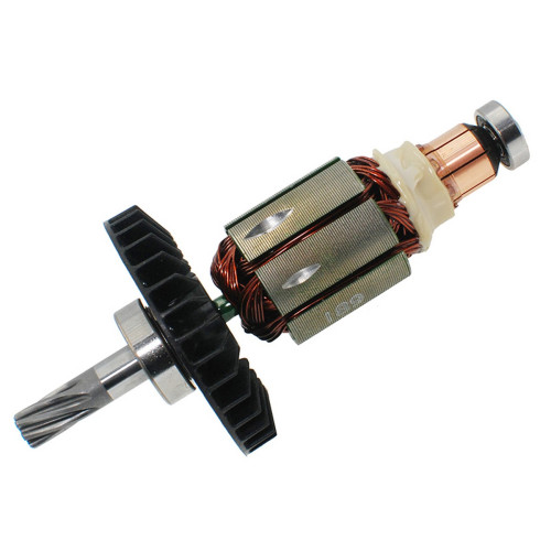 Якорь аккумуляторного перфоратора Makita BHR240 оригинал 619190-4 (129*31 7-з право)