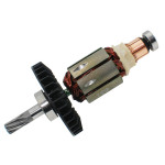Якорь аккумуляторного перфоратора Makita BHR240 оригинал 619190-4 (129*31 7-з право)