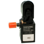 Кнопка рубанка Makita SGES206C оригінал 651239-4