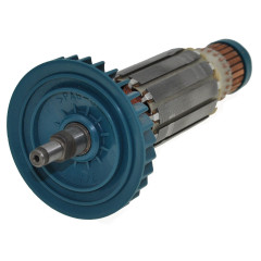 Якір болгарка Makita 9527NB оригінал 517308-0 (144*32 під вал 6,5мм / шліц) 2
